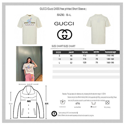 Gucci Bunny Graphic T-Shirt - logo - replica sneakers