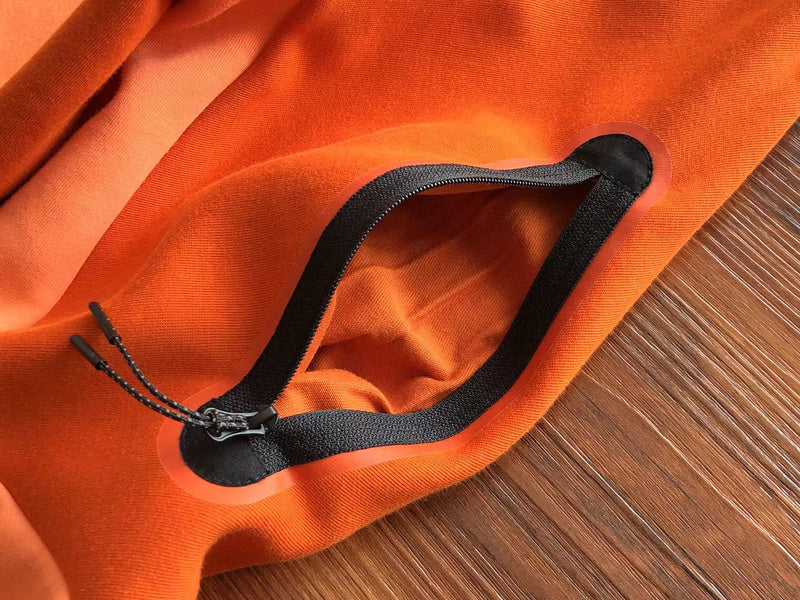 NIKE TECH FLEECE HOODIE x CAMPFIRE ORANGE - outsole - replica sneakers