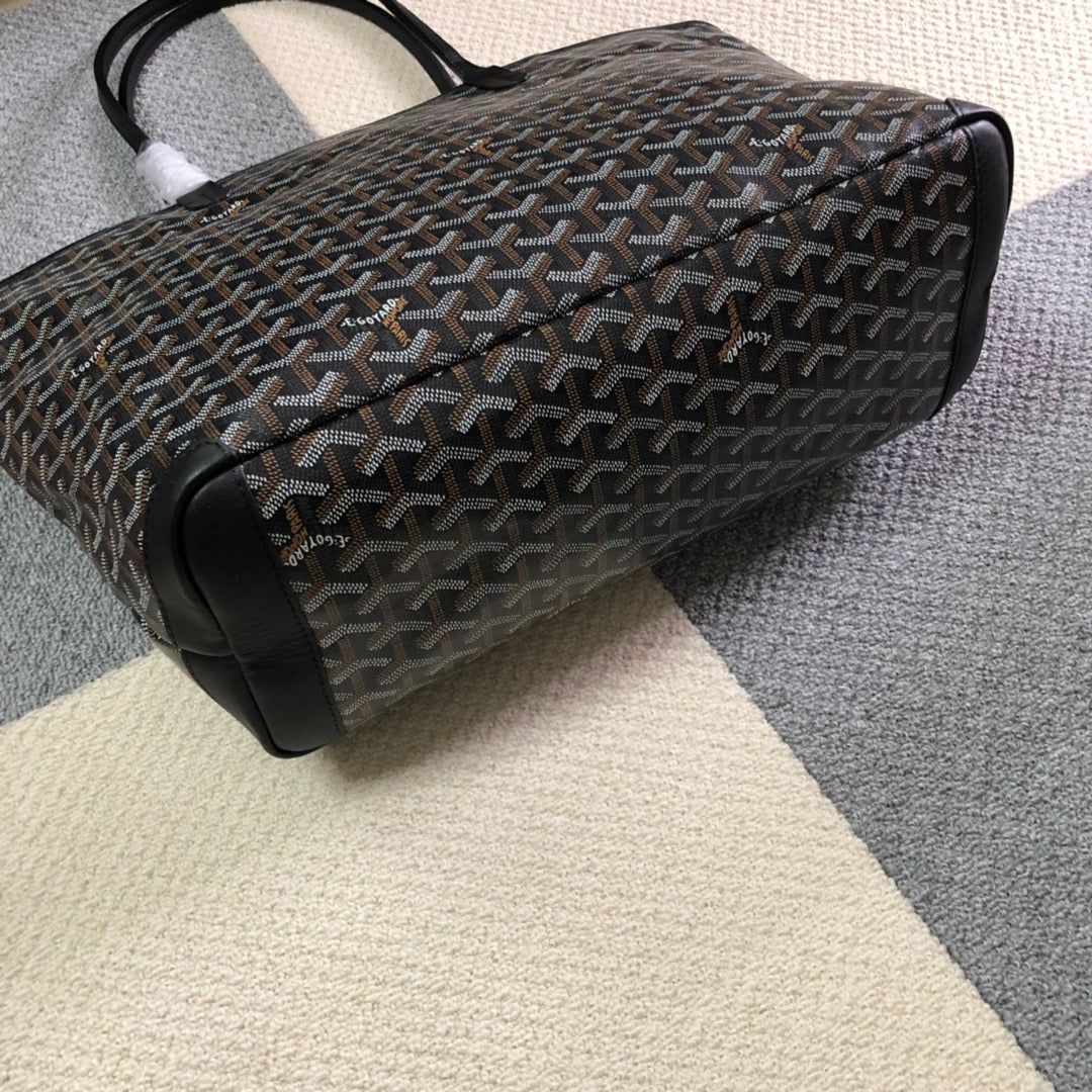 GOYARD ARTOIS PM TOTE BAG BLACK - box - replica sneakers