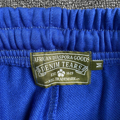DENIM TEARS COTTON WREATH SWEATPANTS DEEP BLUE - outsole - replica sneakers