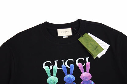 Gucci Bunny Trio T-Shirt (Black) - outsole - replica sneakers