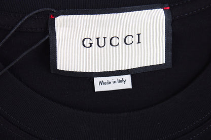 Gucci Mushroom Cluster T-Shirt (Black) - logo - replica sneakers