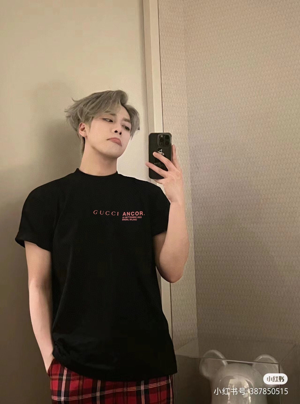 Gucci ANCOR. T-Shirt (Black) - logo - replica sneakers