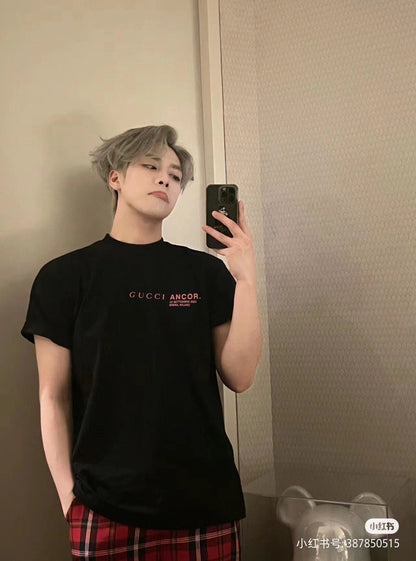 Gucci ANCOR. T-Shirt (Black) - logo - replica sneakers