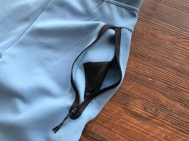 NIKE TECH FLEECE PANTS x LIGHT BLUE - insole - replica sneakers