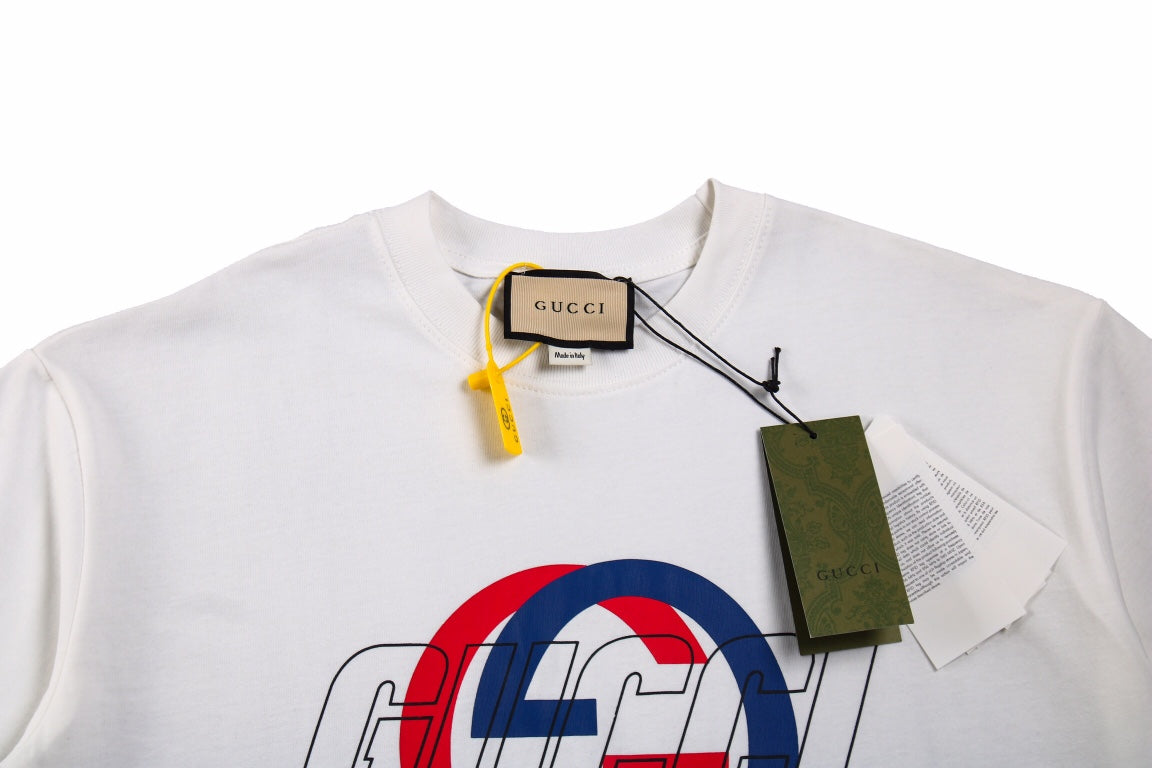 Gucci Interlocking GG T-Shirt - White - logo - replica sneakers