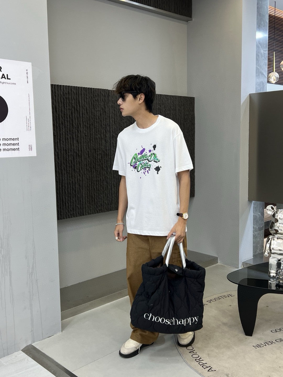 Dior Christian Dior Couture T-Shirt - logo - replica sneakers
