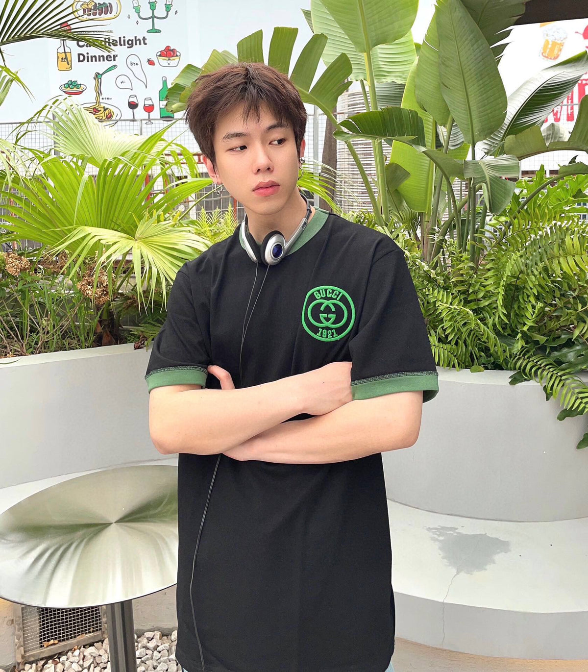 Gucci Polo Shirt with Embroidered Logo - box - replica sneakers