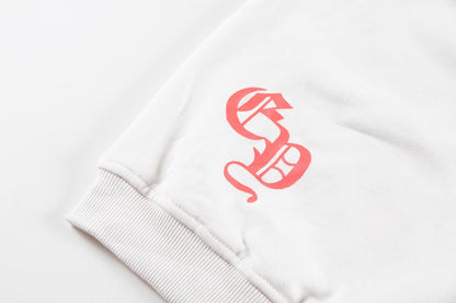 CHROME HEARTS RED HORSE SHOE LOGO SWEATSHIRT WHITE - insole - replica sneakers