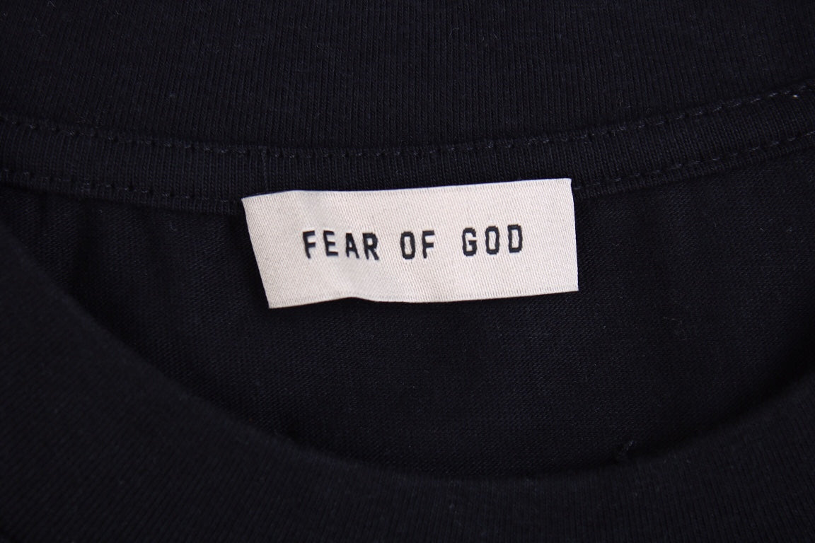 Fear of God Number 8 T-Shirt (Black) - logo - replica sneakers