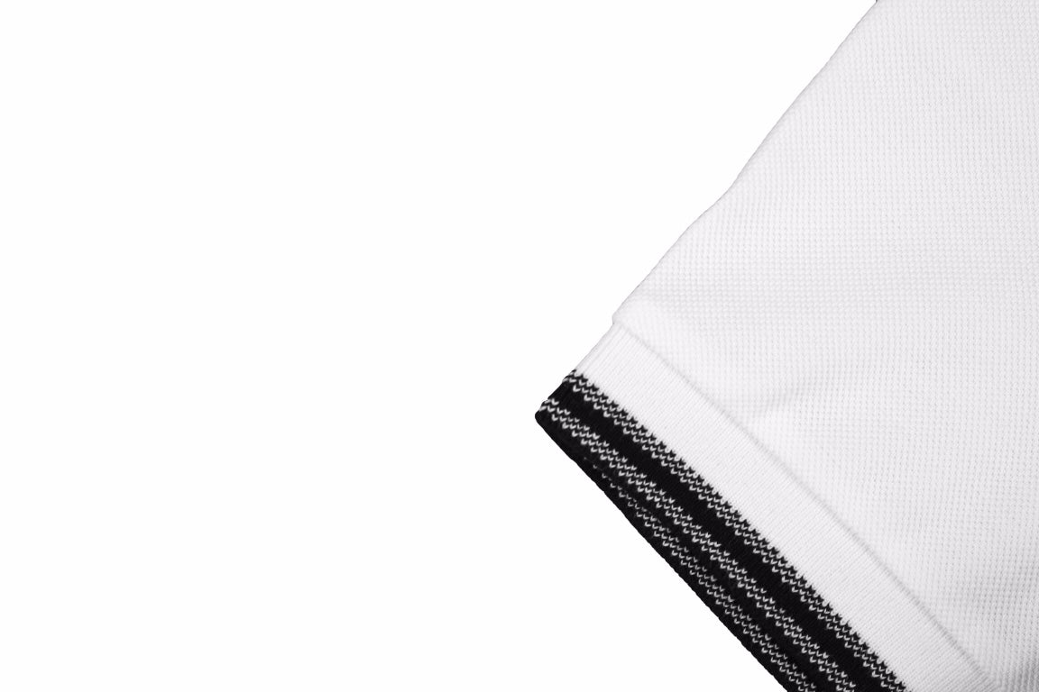 Christian Dior 'Striped Logo' Polo Shirt - logo - replica sneakers