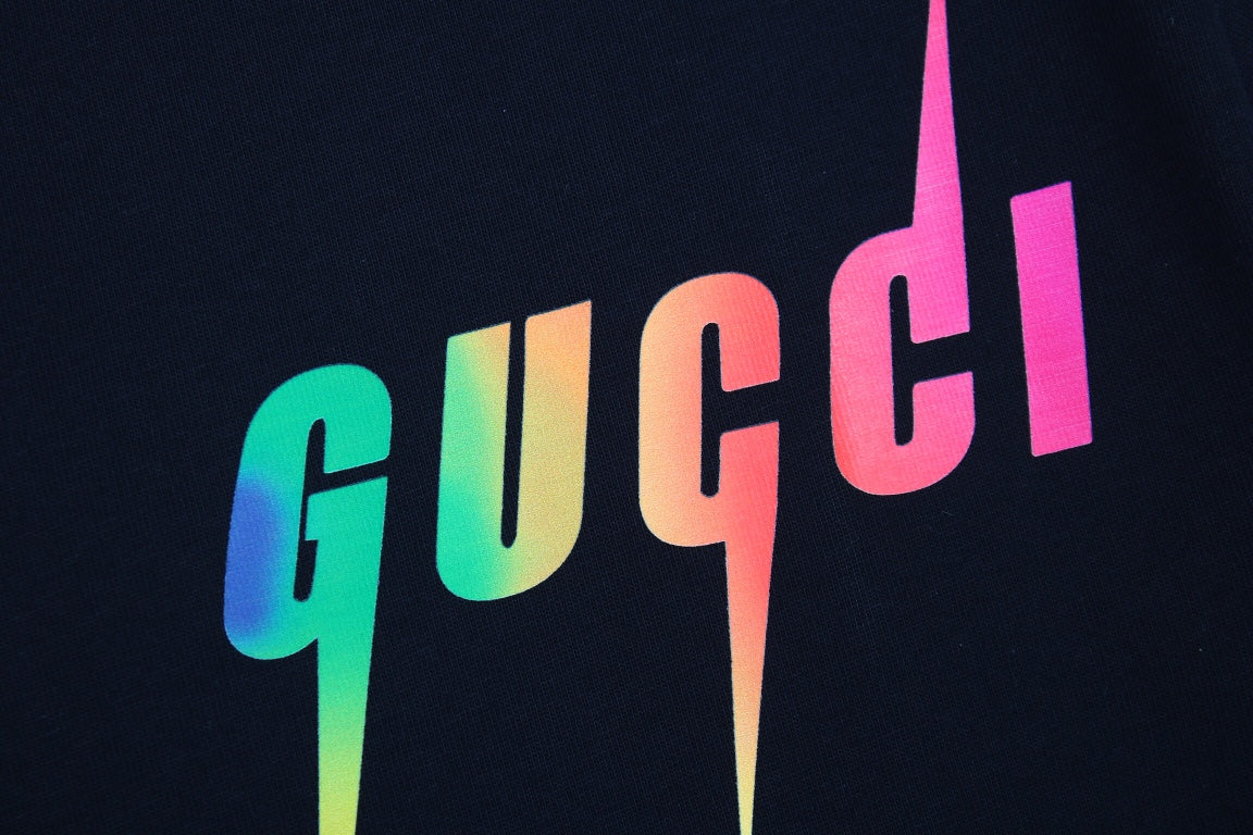 Gucci Lightning Logo T-Shirt - box - replica sneakers