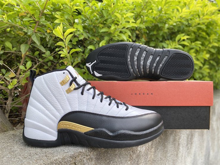 JORDAN 12 Retro - Royalty Ta - I Sneakers - Black Unisex Streetwear Limited Edition