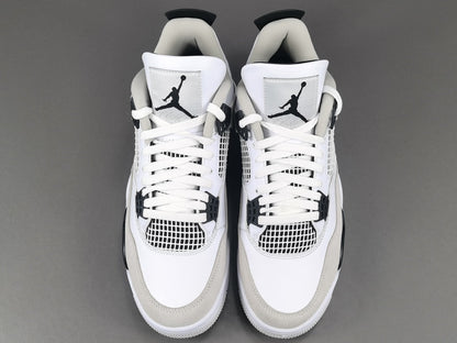 JORDAN 4 - Military Sneakers - Black Unisex Streetwear Limited Edition
