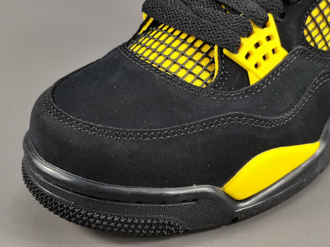 JORDAN 4 x THUNDER - logo - replica sneakers