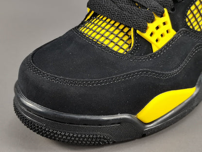 JORDAN 4 x THUNDER - logo - replica sneakers