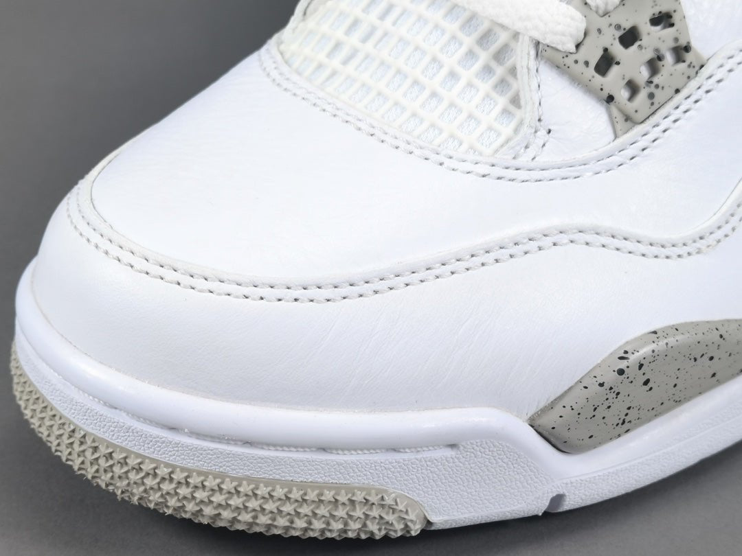 JORDAN 4 - Oreo Sneakers - White Unisex Streetwear Limited Edition