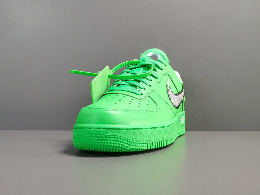 NIKE AIR FORCE 1 x OFF-WHITE BROOKLYN - logo - replica sneakers
