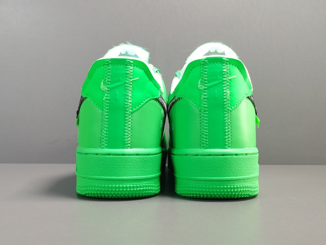 NIKE AIR FORCE 1 x OFF-WHITE BROOKLYN - logo - replica sneakers