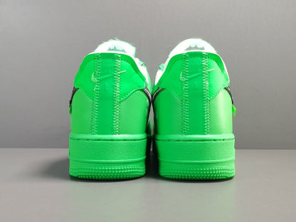 NIKE AIR FORCE 1 x OFF-WHITE BROOKLYN - logo - replica sneakers