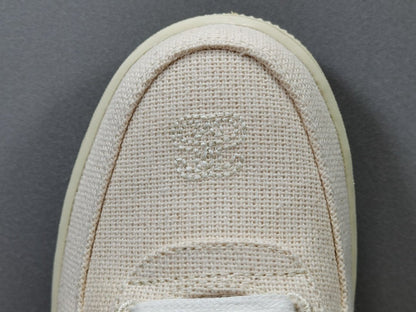 NIKE AIR FORCE 1 x STUSSY FOSSIL - logo - replica sneakers