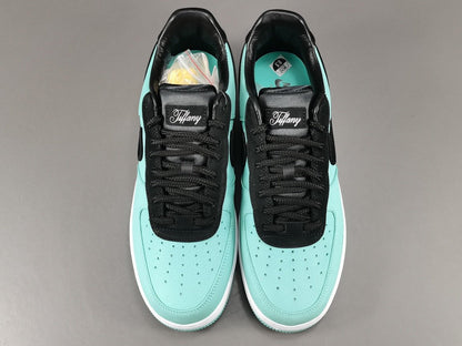 NIKE AIR FORCE 1 x TIFFANY & CO.1837 (FRIENDS AND FAMILY) - logo - replica sneakers